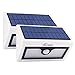 VOLADOR 2 Packs 50 LED Solar Lights, Outdoor Wireless Security Lights, Motion Activated Solar Light, Wall Mount Solar Light for Garden Patio Deck Yard Path Driveway(White)