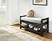 Lifestyle Turino Storage Bench, Gray