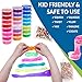 Ultimate Slime Kit - 24 Color Crystal Clear Fluffy DIY Starter Slime Supplies for Girls and Boys With Loads of Crunchy Accessories