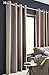 Sheffield Home, AMG and Enchante Accessories Diamond Curtain Rod 36 to 66-Inch, R1132-Y4, Silver
