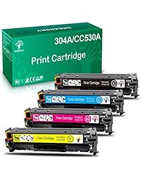 greensky compatible Cartuchos de tóner de repuesto 304 A HP CC530 A, CC531 A, CC532 A, CC533 A para HP color LaserJet CM2320 MFP CM2320FXI CM2320nf CP2025dn CP2025 N CP2025 x, Canon imageCLASS MF8350Cdn MF8380CDW MF8580CDW LBP7200CDN LBP7660CDN