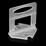 QTACIE Tile Leveling System Clips 2mm 200Pcs for Ceramic & Stone Installations view 8
