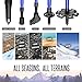 Trekking Poles Collapsible Lightweight for Height 5'3