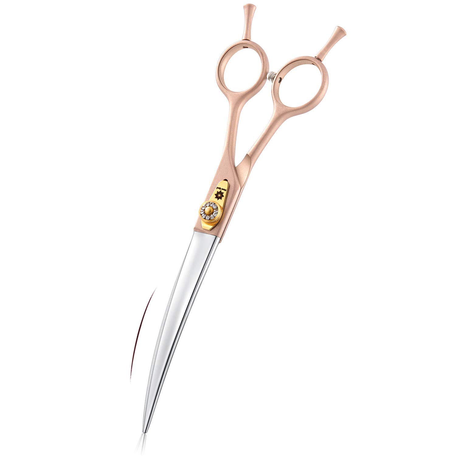 Dream Reach 7'' Professional Pet Grooming Downward Curved Scissors Dog Scissors for Dog Cat and More Pets