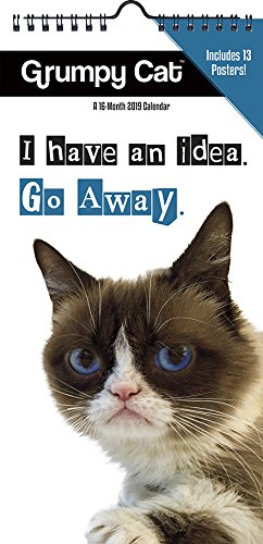 2019 Grumpy Cat Mini Poster Calendar by 