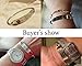 Free Custom Engraving Stainless Steel Catch Hook Oval Fit Medical Alert ID Bangle Bracelet (Silver-60mm,Custom Engrave)