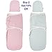 Baby Swaddle Blanket with Hat Set - Best Swaddles for Swaddling - Plant Dyes, Premium Quality Infant Swaddle Balankts for Girls