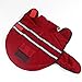 Hiado Dog Coat with Harness Hole and Reflective Strip for Winter Cold Weather Red XL