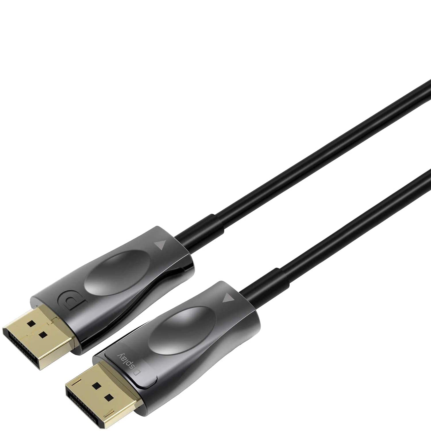 PremiumCord 8K DisplayPort 1.3/1.4 Optical Cable M/M 30 m, DisplayPort to DisplayPort, 32.4 Gbps, Video 8K@60Hz, 5K@60Hz, 4K@60Hz 2160p, Gold-Plated Connectors, Black, kport6-30
