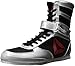 Reebok Men's Boxing Boot Boxing Shoe, Patent - Delta - Silver Metallic/Black/White, 10 M US