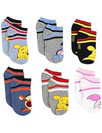 Winnie the Pooh - Calcetines para mujer (6 unidades), diseño de niño pequeño y grande