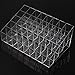 Clear Acrylic 40 Lipstick Holder Stand Display Cosmetic Makeup Organizer Case