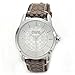Coach Womens 14601506 Classic Signature Fabric Leather Strap Oversized Watch