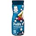 Gerber Graduates Puffs Cereal Snack, Variety Pack Of 4 Each 1.48 Oz.(Blueberry, Apple Cinnamon, Vanilla, Strawberry Apple)