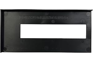 Support Plate Stencil for P15 Handheld Inkjet Printer, 0.5 & 1 Inch Rectangular Alignment Guide for Consistent Marking on Gla