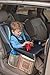 Star Kids Snack & Play Travel Tray - Easy to Clean Nylon with Mesh Pockets, Cup Holder & Reinforced Sides. Keeps Snacks Off The Floor & in The Tray. Great for Car Trips, Plane Rides & More.