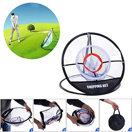 Runytek Golf Chipping Net 3Layer Practice Net for Outdoor Indoor