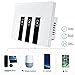 WiFi Smart Light Switch, HOSYO 3 Switches Touch Wall Plate Alexa Light Switch, In-Wall Wireless On/Off Wall Switch, Timing, Voice App Remote Control, Compatible with Amazon Alexa
