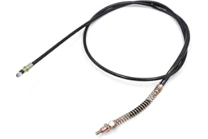 uxcell Universal 1.2M Lenght Plastic Coate Front Brake Cable Wire for Motorcycle Scooter
