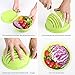 [2-PACK] Salad Cutter Bowl, Multi-Function Vegetable Fruit Home Made Salad Value Pack Quick Salad Maker Easy Chopper Slicer Strainer, Amazingcats