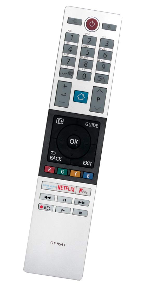 ALLIMITY CT-8541 Remote Control Replacement for Toshiba Smart LED TV RC42150P 24W1863DB 24W3863DB CT8541 32D3862DB 32D3864DB 32WD3A63DB 39L2863DB 40L2863DB 49L3863DB 40L3863DB 43VL5A63DB 58U2963DB