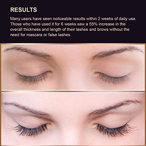 Silksence Eyelash Growth Serum for Lash and Brow Irritation Free Formula (5ML)