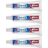 Crest Cavity Protection Regular Toothpaste, Travel Size .85 oz. (24g) - Pack of 4