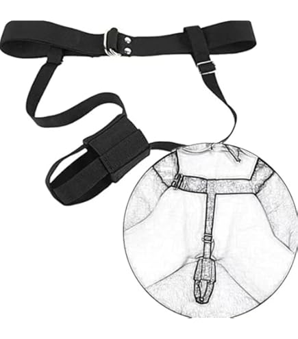 Amazon.com: Master Series Thunder Strap Wand Thigh Harness | Adjustable Vegan Leather Strap for Hands-Free Play | Secure O-Ring for Strap-On Dildos | 15.94 in Length | Women & Couples : Health Amazon.com: Master Series Thunder Strap Wand Thigh Harness | Adjustable Vegan Leather Strap for Hands-Free Play | Secure O-Ring for Strap-On Dildos | 15.94 in Length | Women & Couples : Health