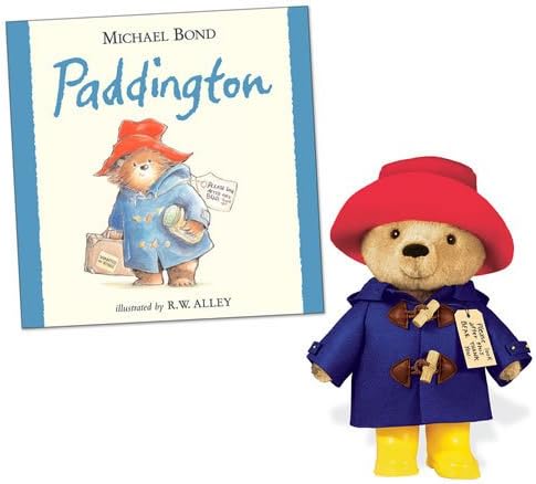 YOTTOY Paddington Bear Hardback Book & 10" Plush Set