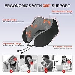 Cirorld Neck Pillow for Travel, Memory Foam Travel