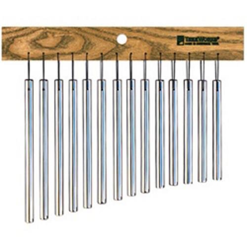 TreeWorks Chimes TRE417 Made in USA Small Single Row Bar Chime, 14-Bar Wind Chime (VIDEO) - Thumbnail 2