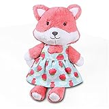 Mila Plush Fox in Dress by The Peanut Shell