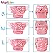 Cloth Diapers, Angel Love 6 Pack Diaper Covers+6 Diaper Inserts+1 Wet Dry Bag, Baby Washable Cloth Pocket Diapers, Reusable, All in one Size, Adjustable Snap, Gift Set, 2ZH02 (Girl Color)