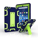 For Kindle Fire HD 7, AMA(TM) Dual Layer Hybrid Armor Stand Case Protective Cover for Amazon Kindle Fire HD 7 Inch Tablet (N)