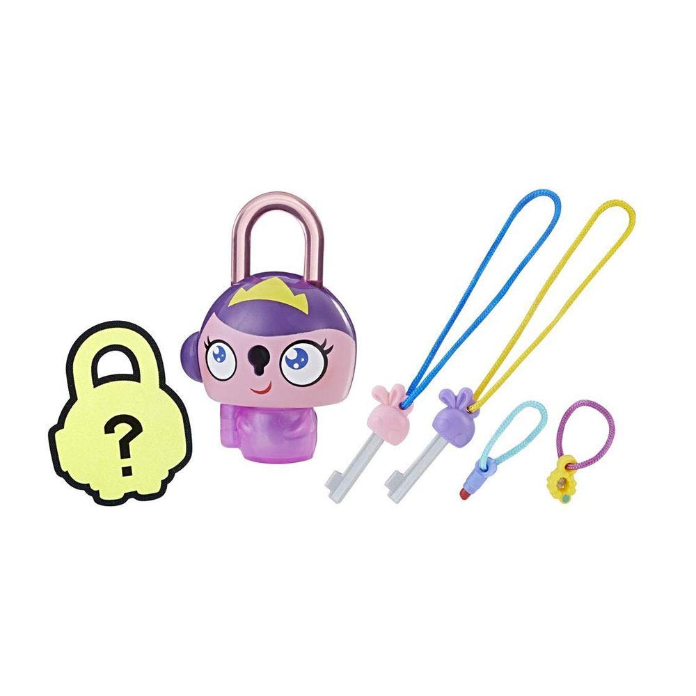 Hasbro - Lock Stars Single Padlock Series 1, Pink/Purple, E3103