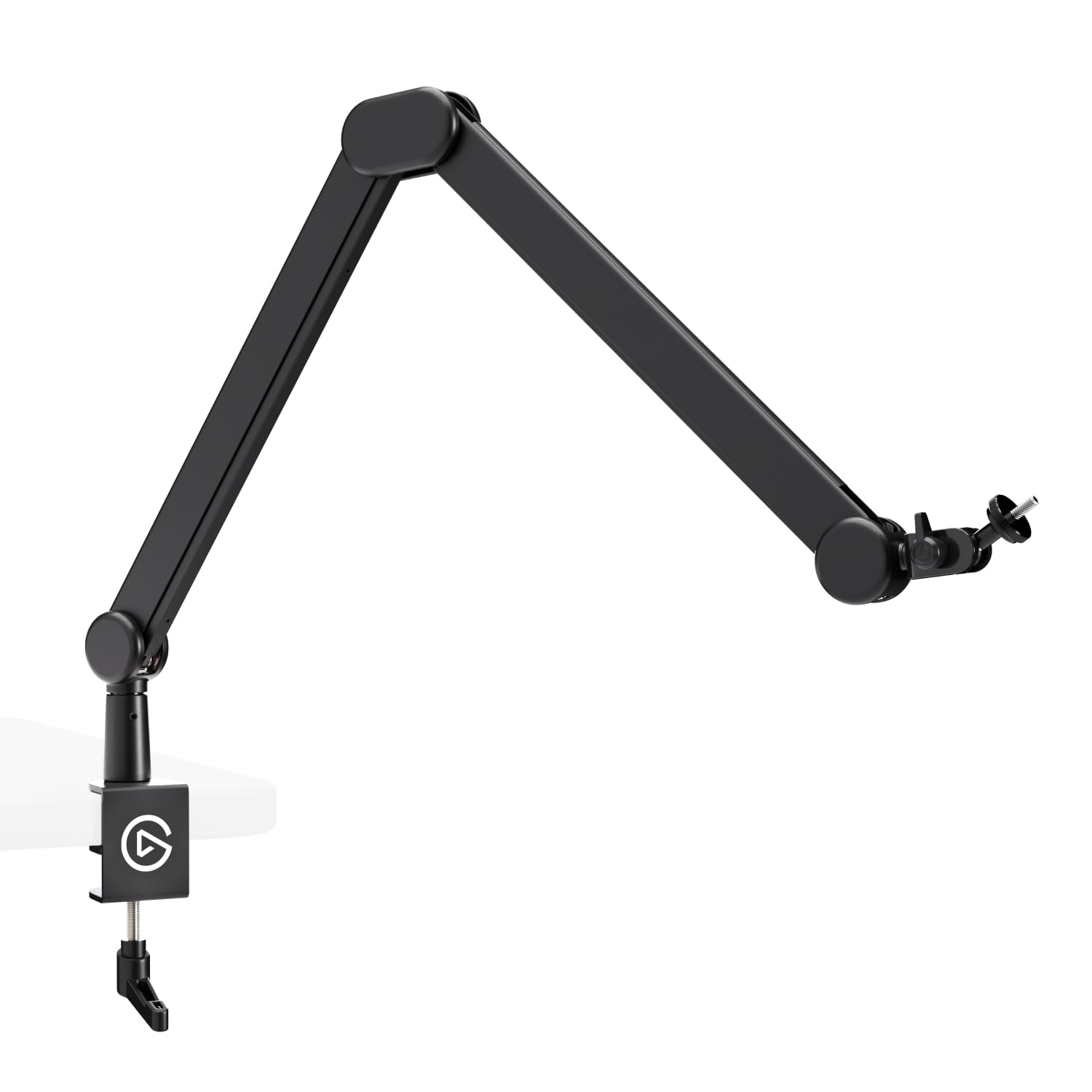 Brazo de micrófono Elgato Wave – Brazo de estudio para streaming y podcasting, con canales de cable, abrazadera de escritorio, extensión vertical – Para micrófonos USB y XLR