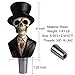 Fanfoobi Skull Beer Tap Handle for Kegerator Sports Bar, Keg Tap Handle Resin Zombie Breweriana Bar, 5 Inch Tall, Beer Lover Gifts