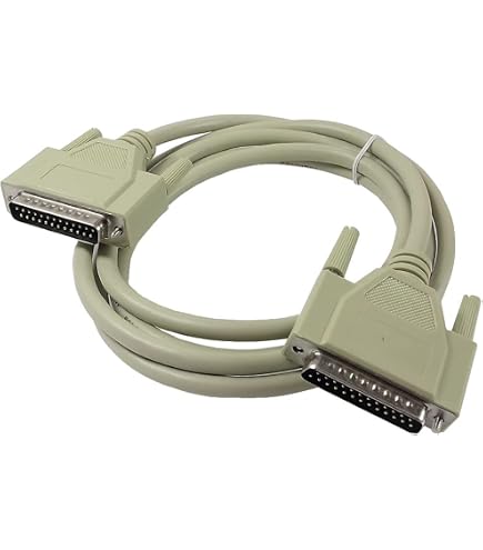 Serial Parallel Extension WESAPPINC DB25 Male To Male Serial Cable - 14 ...