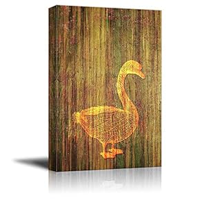 signwin Canvas Wall Art Abstract Animal Lines Art...