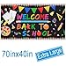 Welcome Back To School Banner - Extra Large Fabric 70