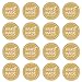 Hand Made Especially for You Kraft Round Sticker for Home Baking Gift Packaging, Pack of 120
