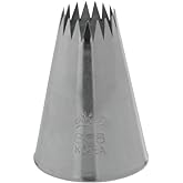 Ateco # 868 - French Star Pastry Tip .63'' Opening Diameter- Stainless Steel