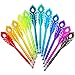 Happlee Creative Peacock Feathers Gel Pen Set 0.38mm Fine Ponit Rollerball Pen Coloring Gel Pen with Diamond Tip for Writing, Painting, Drawing, Art Crafts, and Take Notes, 12 Individual Colors