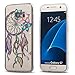 Galaxy S7 Case,3Cworld Ultra Thin Clear Art Pattern Crystal Gel TPU Rubber Flexible Slim Skin Soft Case for Samsung Galaxy S7 (Dream Catcher-Colorful)