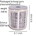 Macrame Cord 3mm x 328 Yard Bulk (300 Meters) | DIY Craft 3mm Macrame Cord | Natural Cotton Rope Macrame Supplies | 3 Strand Twisted Macrame Rope for Macrame Wall Hanging, Plant Hanger, Rope Lights