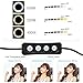 Dimmable Ring Light with Adjustable Height Light Stand，Selfie Stick and USB Plug,6