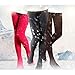 Ehdching 5 Pack Baby Toddler Girls Children Cable Knit Cotton Tights Leggings Stocking Pants (S(2-3 Years,Assorted))