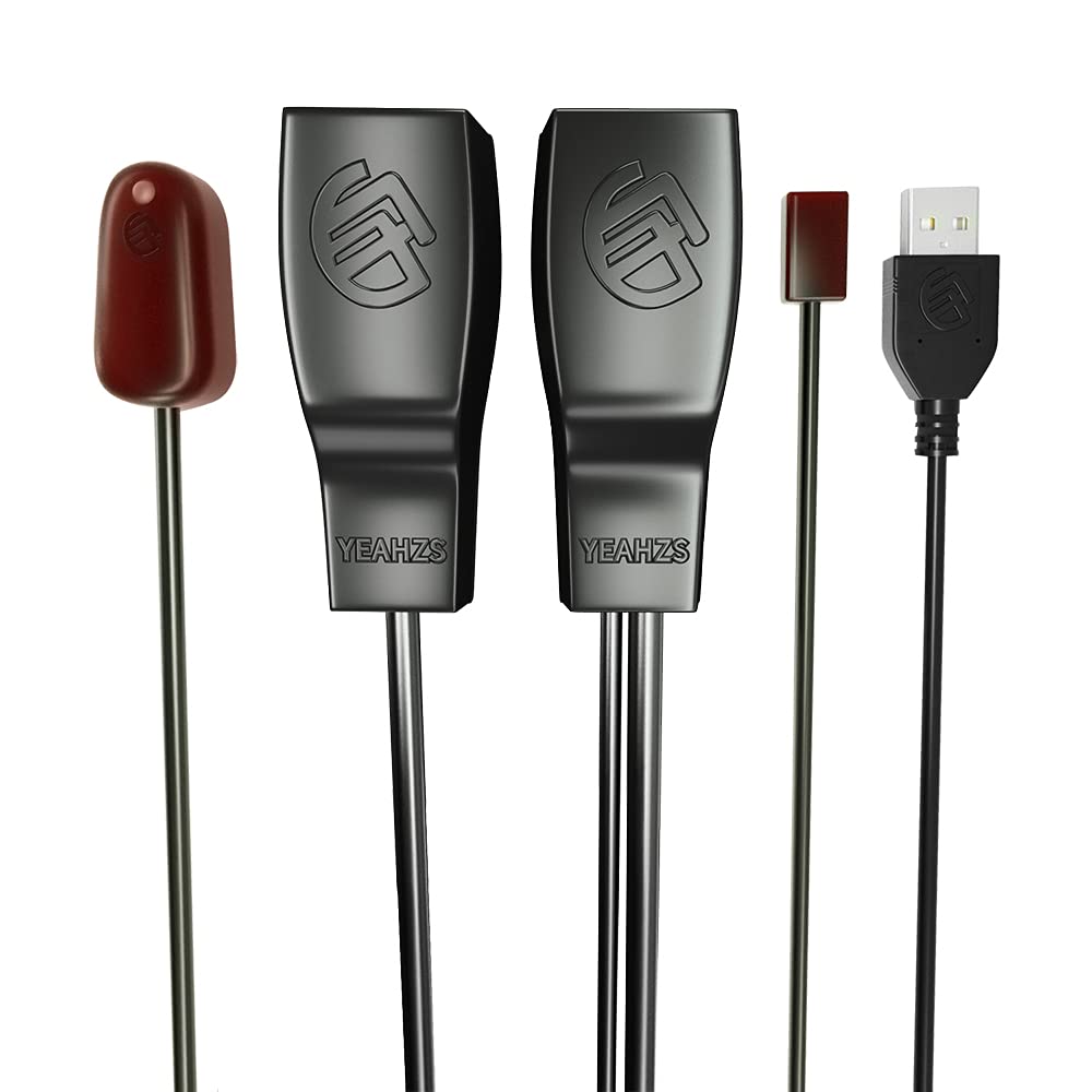 SZBJ IR Repeater,IR Remote Control Extender,Infrared Repeater System,Apply to Cat6/Cat5e/Cat6 Ethernet Cable connection(single Head ir emitter)