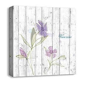 Canvas Wall Art Beautiful Flowers Painting...