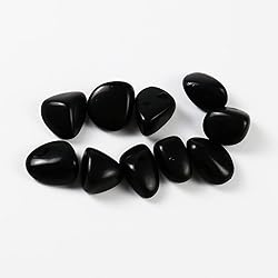 Tumbled Polished Natural Black Obsidian